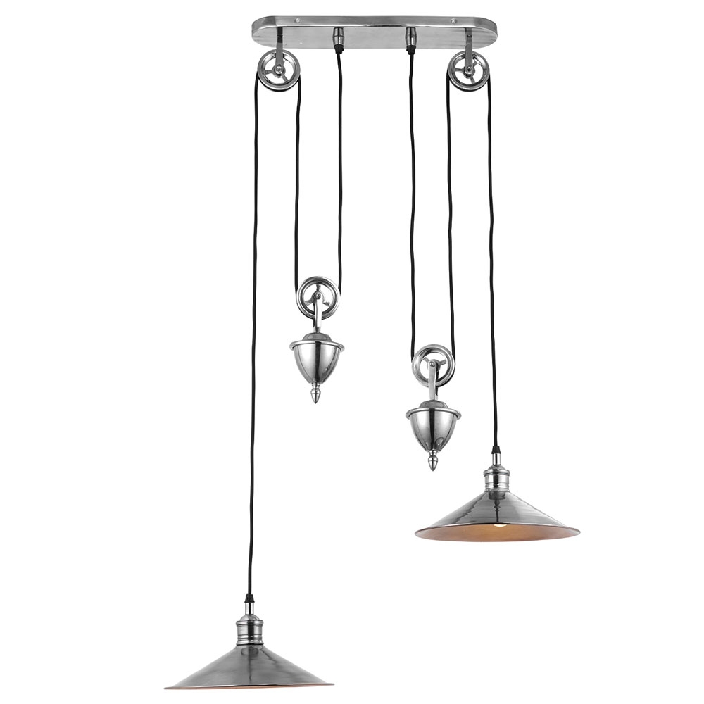 Victoria 2 light pendant